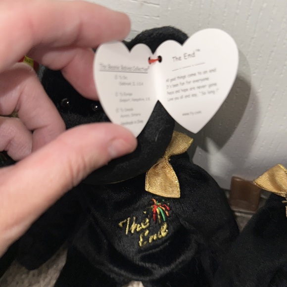 🔴 Beanie Baby Ty The End - Picture 6 of 9